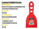 Atlas Espátula 10cm plástica lisa